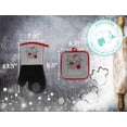 thumbnail image 4 of Disney Kitchen Neoprene Oven Mitt and Potholder Set with Hanging Loop - Non-Slip Heat Resistant Kitchen Accessories with Premium Insulation Ideal for Handling Hot Kitchenware - Mickey and Minnie Swing, 4 of 7
