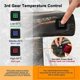 thumbnail image 4 of Hunting Heated Seat Cushion Temperature Adjustable Rechargeable Seat Cushion for Outdoor Tree Stand, 4 of 4