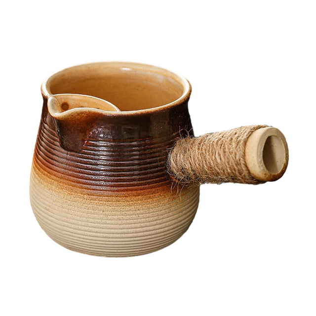 Abbracc 760ml Ceramic Teapot Lightweight Tea Maker Kettle for Camping Kitchen Hiking Coffee