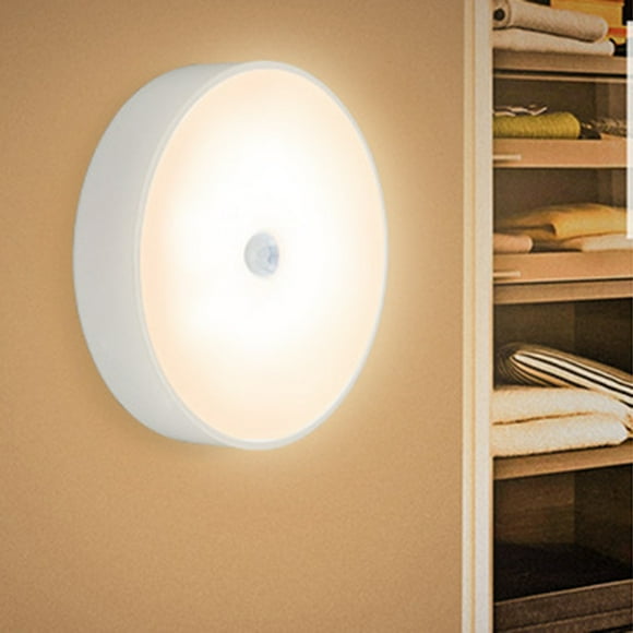 EGNMCR Night Lights Smart Human Body Induction Mini Night Light Motion Sensor USB charging LED Light Sensor Led Lights
