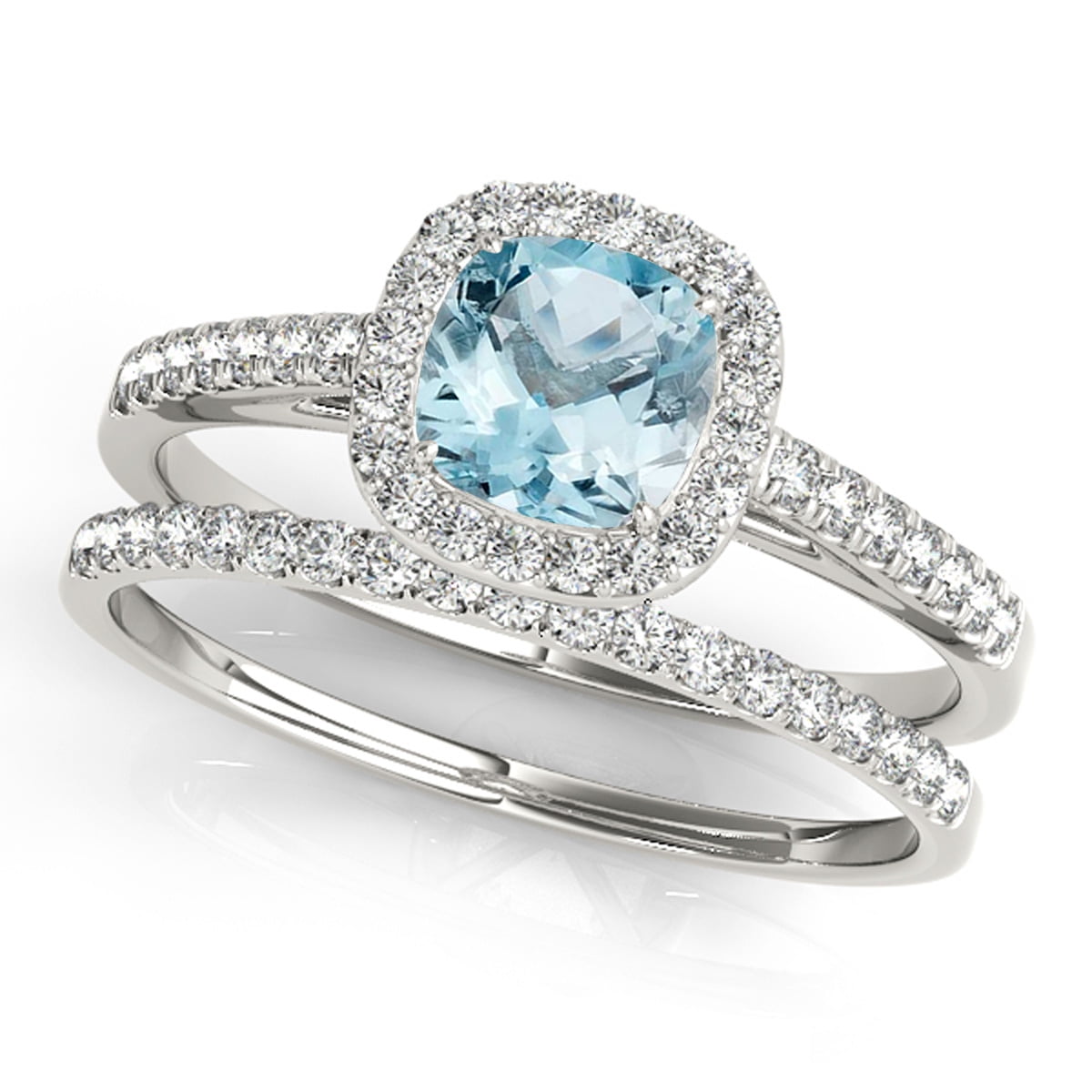 Aquamarine bridal set Clearance
