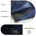 thumbnail image 6 of Runner Rug 2 x 6 Ft, Ombre Blue Washable Non-Slip Floor Mat for Kitchen Hallway/Entryway, Modern Abstract Sky Landscape Long Kitchen Runner Area Rugs for Living Room, Low-Profile, 6 of 7