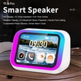 thumbnail image 2 of BOCINA RECARGABLE PORTÁTIL CON RELOJ DESPERTADOR CON PANTALLA LED Y LUZ LED, 2 of 4