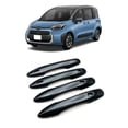 thumbnail image 3 of 4pcs Carbon Fiber Car Exterior Side Door Handle Frame Cover Trim For Sienta 2022 2023, 3 of 5