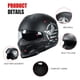 thumbnail image 5 of Casco de motocicleta Scorpion con carcasa ABS, casco integral combinado para novios, hombres, ciclomotor aprobado por DOT para las cuatro estaciones, 5 of 5