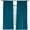 Blue, variant on 52 W x 96 L Pinch Pleat Curtain Room Darkening Velvet Curtain Drapery Panel for Traverse Rod or Track, Living Room Bedroom Meetingroom Club Theater Patio Door (1 Panel), Chocolate outdoor curtains