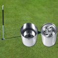 thumbnail image 2 of Green Hole Cup Practice Aids Poner Al Aire Libre Socket Flag Holder Accesorios Sunnimix Copas para hoyos de golf, 2 of 8