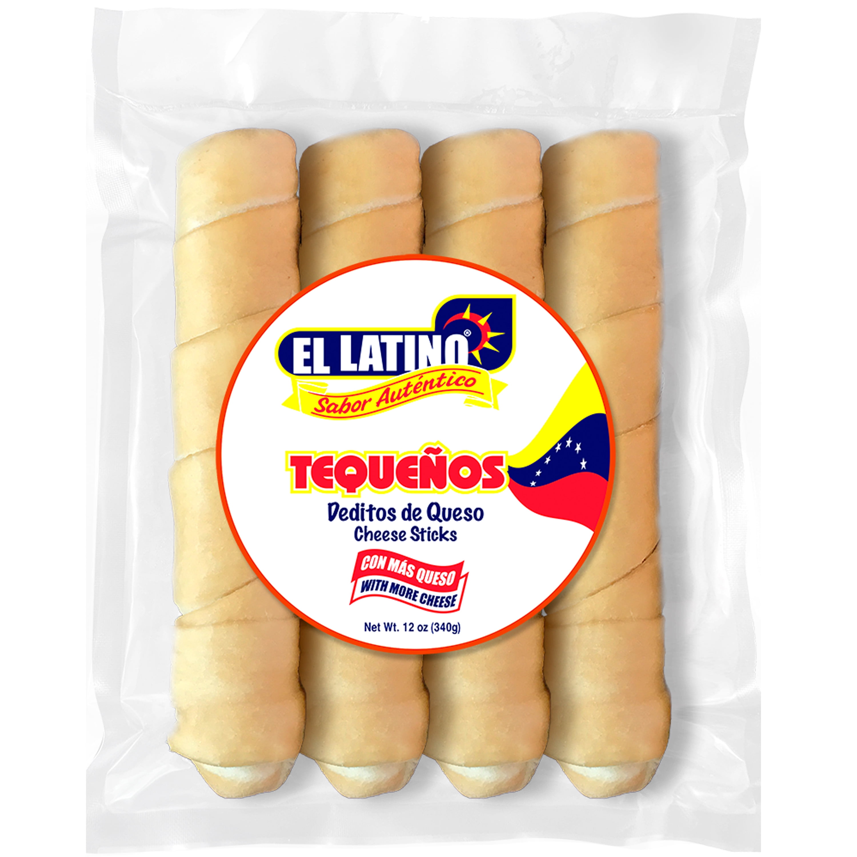 El Latino Tequeno Cheese Sticks, 12 Oz.