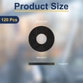 thumbnail image 2 of Uxcell Nylon Flat Washers ID OD Thick Black M2x5mmx1mm 120 pack, 2 of 7