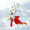 thumbnail image 2 of xiaxaixu Cardinal Bird Epoxy Craft Pendant, Creative Hanging Ornament, 2 of 9