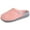 Pink, variant on LongBay Women's Chenille Knit Slippers Comfort Memory Foam Slip on House Shoes Indoor Outdoor