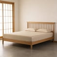thumbnail image 4 of Fitted Bed Sheet Polyester Non Slip Elastic Double Bed Size 78.74X70.86In Blue for Mattress Protection, 4 of 7