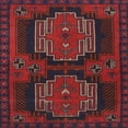 thumbnail image 1 of Ahgly Company Indoor Square Traditional Red Persian Area Rugs, 6' Square, 1 of 6