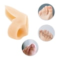 thumbnail image 3 of Unique Bargains 2 Pcs Durable Toe Covers Prevent Pain for Corns Blisters Skin Color SEBS, 3 of 5
