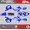 Blue, variant on Kalair GFX Graphics Kit for Honda CRF250R (2006-2007) Flight Series