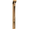 thumbnail image 2 of Ekena Millwork 3 1/2"W x 34"D x 34"H Balboa Block Smooth Bracket w/ Offset Brace, Western Red Cedar, 2 of 25