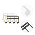 thumbnail image 2 of 3pcs Metal Music Note Clamps Music Book Mark and Page Holders Metal Crafts, 2 of 8