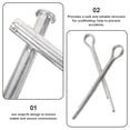 thumbnail image 2 of Shisuyan 1 Set Scaffolding Coupling Pin Scaffolding Insert Pin M8x75 Coupling Pin, 2 of 9