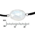 thumbnail image 2 of Layer Me White Labradorite Stone Sterling Silver on Adjustable Bracelet, 2 of 5