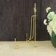 thumbnail image 4 of Caballete dorado de 10 pulgadas, soporte para platos, soportes de exhibición decorativos para fotografías, marcos de fotos, platos decorativos, pinturas y piezas de arte. (Paquete de 2), 4 of 5
