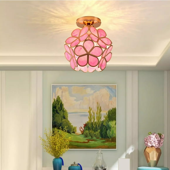 Modern Ceiling Light Fixture Crystal Chandelier for Hallway Entryway Foyer Corridor Stairwell Porch Balcony Interior Home Decoration Lighting