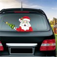 thumbnail image 1 of NIZELUK Clearance Santa Claus Elf- Wiper Sticker Removable Rear Windshield Wiper Sticker Car Sticker Fall Savings Clearance Sales Today Deals Prime, 1 of 2