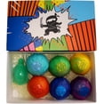thumbnail image 4 of KIDS BATH BOMBS WITH A SURPRISE NINJA TOY INSIDE & TURTLE SOAP ON THE ROPE Colored XL Bath Bombs, 4 of 6