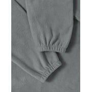 Ma Croix Mens Brushed Micro Fleece Full Zip Up Enclosure Outdoors Sweater Jacket