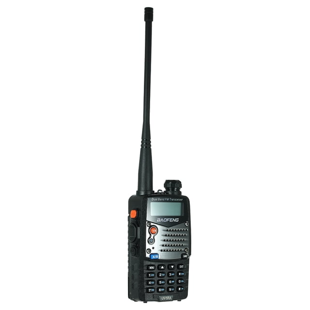 BAOFENG UV-5RA Radio bidireccional 136-174/420-520 MHz Función de alarma VOX de doble banda