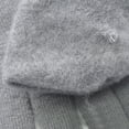 thumbnail image 5 of Women Solid Knitted Gloves Woolen Warm Winter Full Finger Gloves, 5 of 5