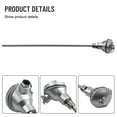 thumbnail image 6 of Rtd Pt100 Temperature Sensor Probe 1/2\" Npt Thread Thermocouple Terminal Head 400Mm, 6 of 8