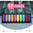 thumbnail image 6 of 1200 Pcs Sticky Tabs, 10 Color Sticky Flags Bright Colors Note Tabs, 6 of 7
