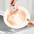 thumbnail image 5 of Butterflies Leaves Orange 3 Pack Dish Sponges Bulk Natural Sponges Compressed Sponges Non-Scratch for Kitchen Cleaning Dishes, 5 of 7