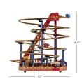 thumbnail image 3 of Mr. Christmas 90th Anniversary Decoration - Townspeople, Festive, Amusement Park, Brown & Red, 11.4" W x 11" D x 18.5" H, 3 of 5
