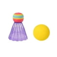 thumbnail image 1 of DYNWAVECA 2x Kids Badminton Tennis Rackets Ball Set with Large Mesh-Stringed Hitting Area, Toy Gift for Kids, Great for Playing Indoors And Outdoors, 1 of 6