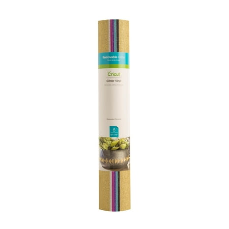 Cricut® Premium Vinyl™ Metallic Sampler, Bejeweled – Removable, 12" x 12"