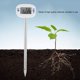 thumbnail image 1 of medidor de humedad de temperatura Mini medidor de humedad de temperatura del suelo electrónico Probador de humedad de temperatura para plantas de jardín Suelo 17 * 4.4 * 3 cm Blanco, 1 of 2