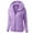 Purple, variant on ZZwxWA Fuzzy Fleece Jackets for Women Long Sleeve Zip Up Hooded Fluffy Soft Teddy Coat Warm Winter Sherpa Outerwear