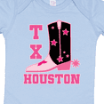 thumbnail image 4 of Inktastic Houston Texas Cowgirl Girls Baby Bodysuit, 4 of 5