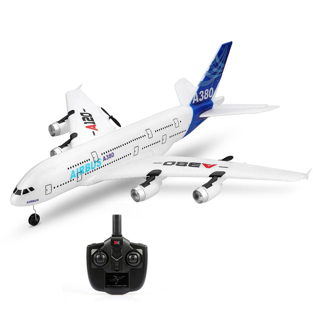 Details about   A380 Remote Control EPP RC Airplane Glider DIY Aircraft Kids Gift Toys 