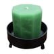 thumbnail image 1 of Vela Energética color Verde, Equilibrio y Conexión, Con Base de Acero, 1 of 4