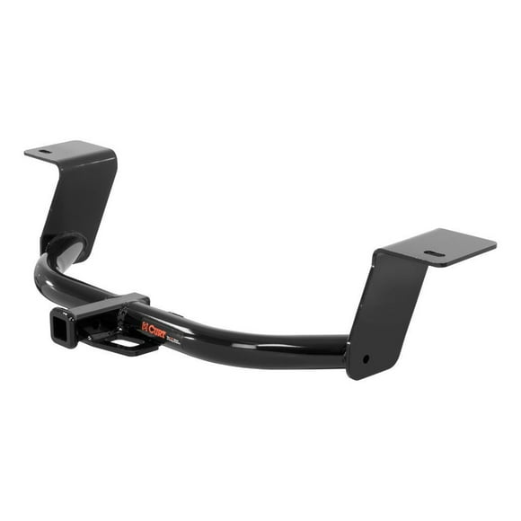 Curt 11681 Remorque Robuste Classe I avec Attelage de Remorquage Récepteur 1 1/4 Pouces, Noir