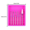 thumbnail image 3 of Transemion 6PCS/Set Milling Cutter For Manicure Ceramic Mill Manicure Machine Set Cutter For Electric Files Drill Bit EH-06 1Set, 3 of 6