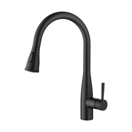 Kibi Bari-T Single Handle Pull Down Kitchen Sink Faucet