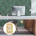 thumbnail image 6 of Yayeee Blank Wall Plate Cover 1-Gang 4.5"x2.7" Home Unused Decorative Outlet, Yellow Stars, 6 of 7