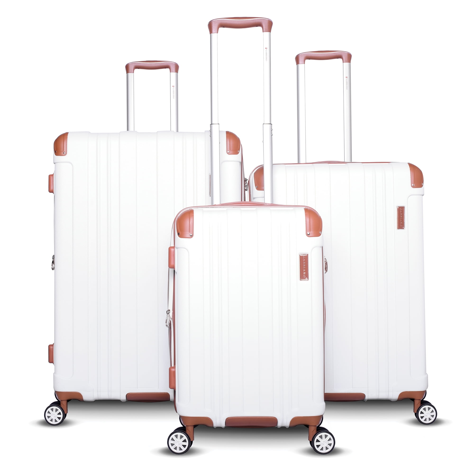 Gabbiano Bravo Collection TwoTone Hardside Spinner Luggage