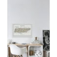 thumbnail image 3 of Marmont Hill Colored Tennessee Framed Wall Art, 20" x 30", 3 of 6