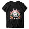thumbnail image 1 of Camisetas de Manga Larga de las Mujeres, Impresión de Pascua Suelto Casual Cuello Redondo Suéter, 1 of 5