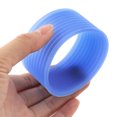 thumbnail image 2 of Silicona Calor Resistencia Quemaduras Antideslizante Vidrio Botella Taza Copa Manga 5.8cm Diámetro Azul Unique Bargains herramientas para esculpir alimentos, 2 of 3