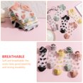 thumbnail image 5 of 10 Pairs Transparent Socks Ankle Socks Breathable Socks for Women (Random Color), 5 of 8